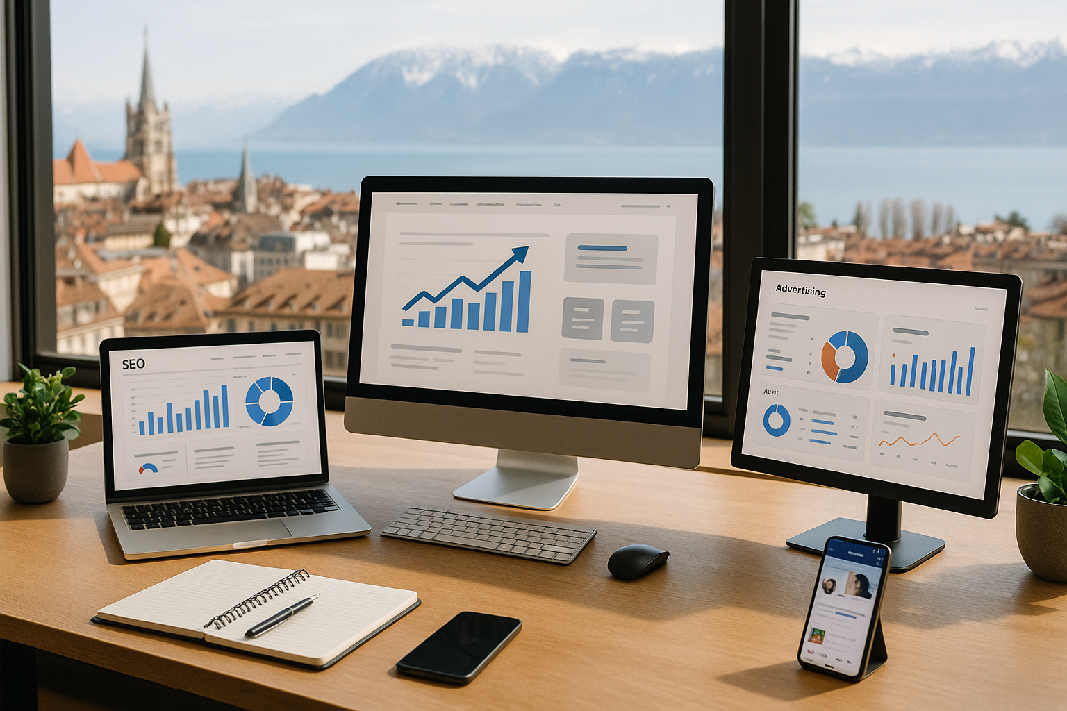 Développer son entreprise à Lausanne : leviers digitaux essentiels
